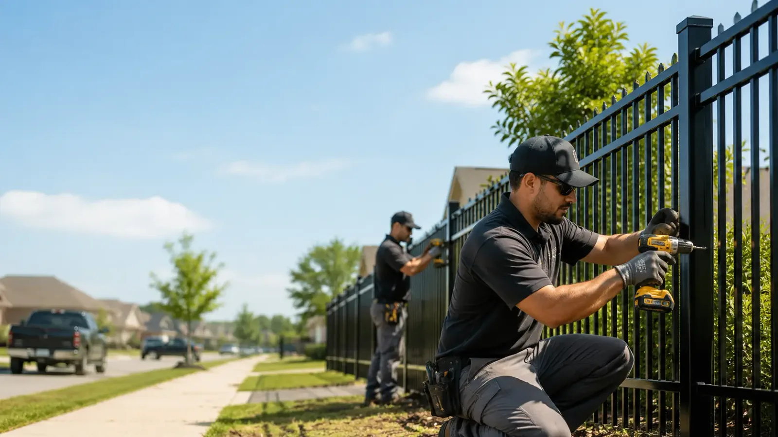 Metal Fence Installation in Springfield, LA